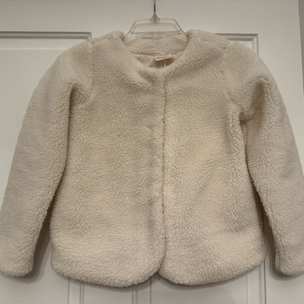 Hanna Andersson Cream Kids Jacket